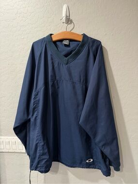 Vintage Oakley Software Pullover Windbreaker Size 2XL Bin 2